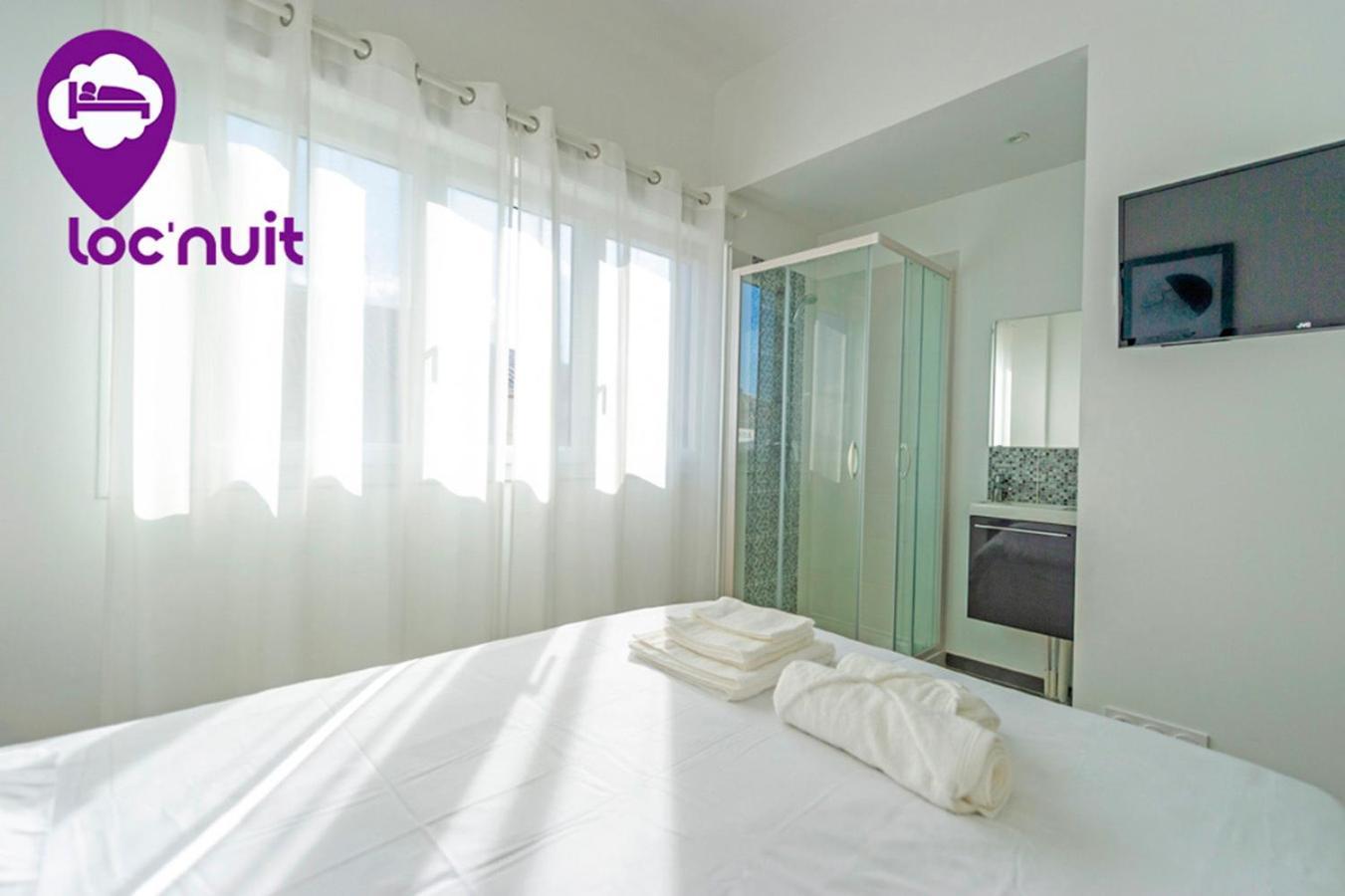 Loc'Nuit - Chambres Tout Confort - Hyper Centre Ажан Стая снимка